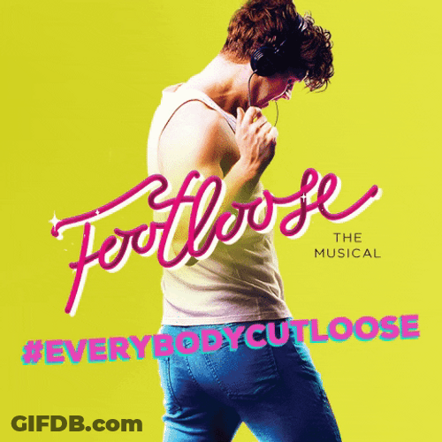 Footloose The Musical Trailer Art GIF