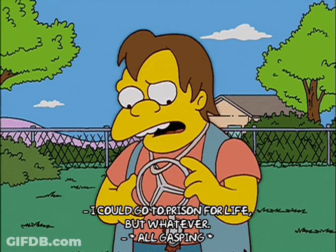 For Life The Simpsons GIF