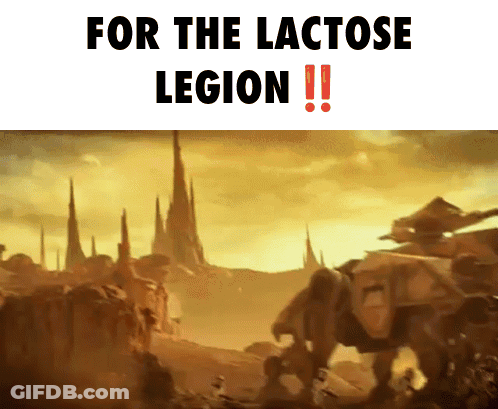 For The Lactose Legion Poster GIF