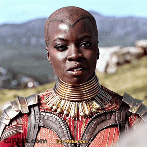 For Wakanda Forever GIF