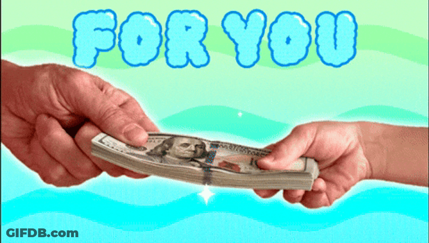 For You Guys Here We Are Getting Paid GIF