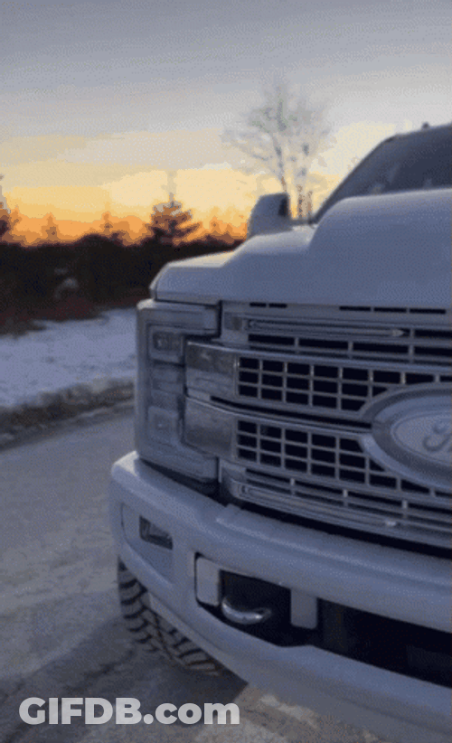 Ford Cool Lights Flexing GIF