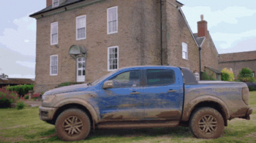Ford Raptor Dirty Top Gear GIF