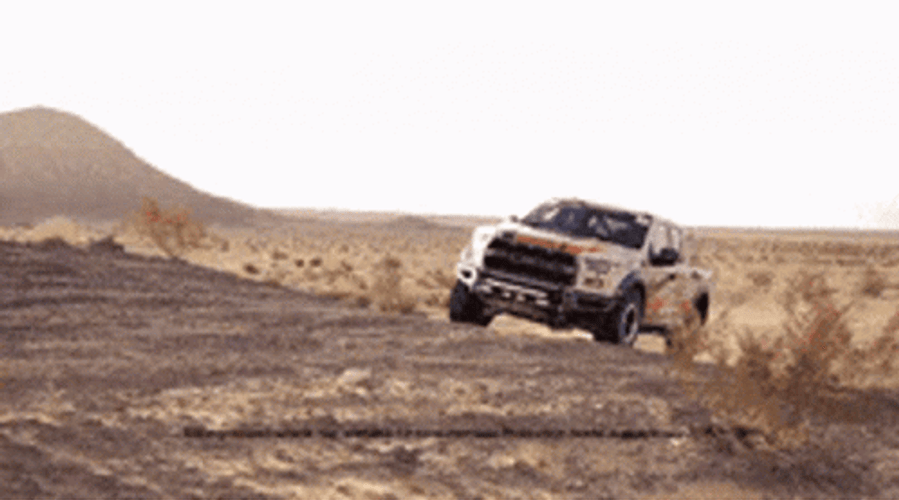 Ford Raptor F150 Rough Road Drive GIF
