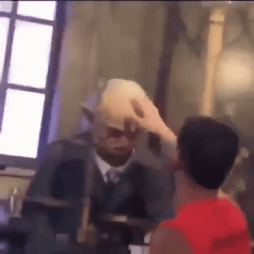 Forehead Slap Bald Head GIF