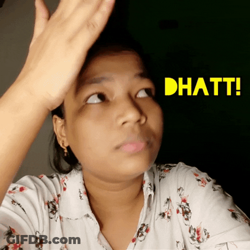Forehead Slap Curved Lips GIF