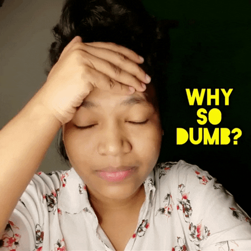 Forehead Slap Why So Dumb GIF