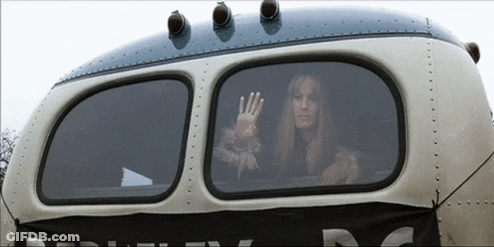 Forest Gump Jenny Curran Wave GIF