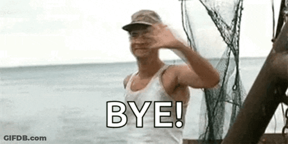 Forest Gump Wave GIF