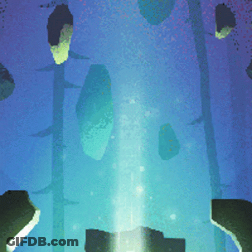 Forest Painting With Light GIF