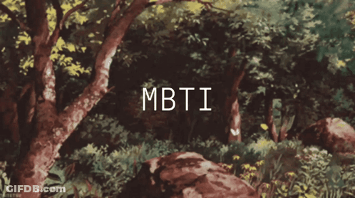 Forest Painting With MBTI GIF