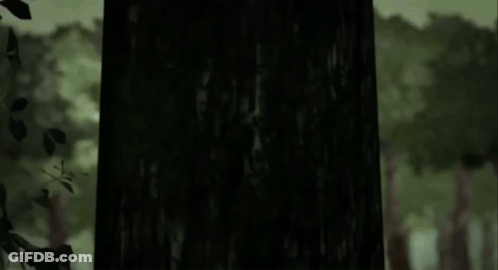 Forest Painting With Trees GIF