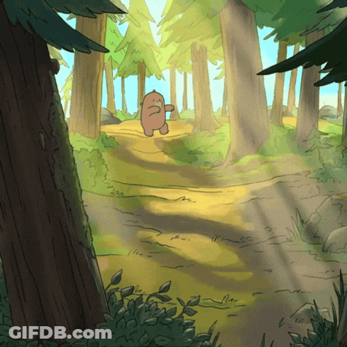 Forest Thriller Dance Grizzly Bear GIF