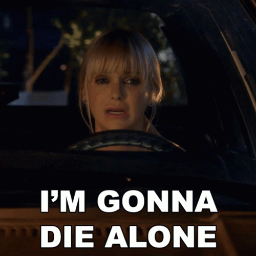 Forever Alone Anna Faris Christy Mom GIF