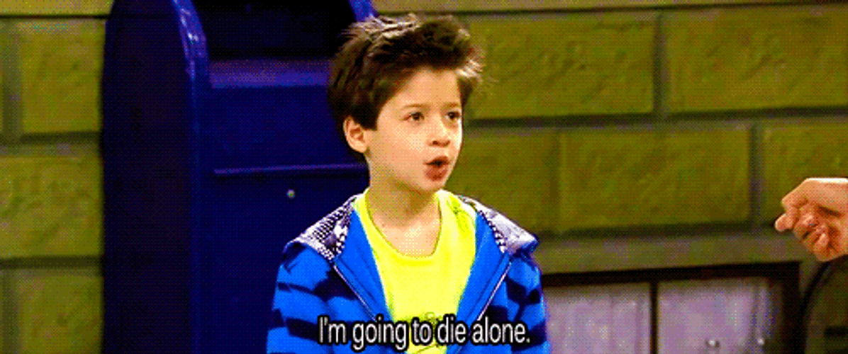 Forever Alone Davis Cleveland Disney GIF