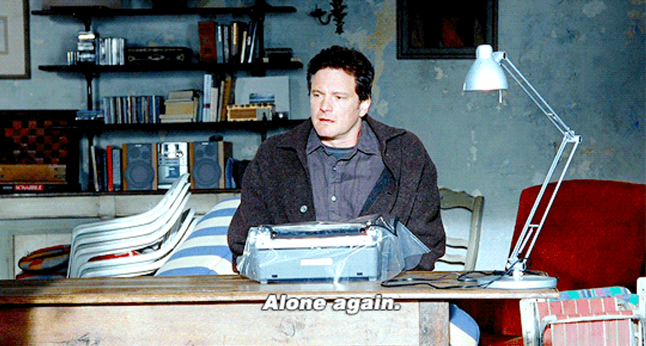 Forever Alone Love Actually GIF