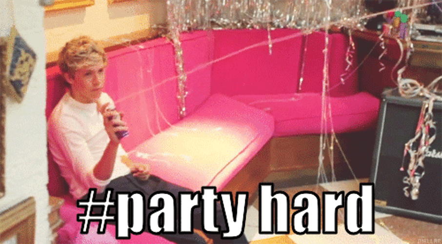 Forever Alone Niall Horan Party Hard GIF