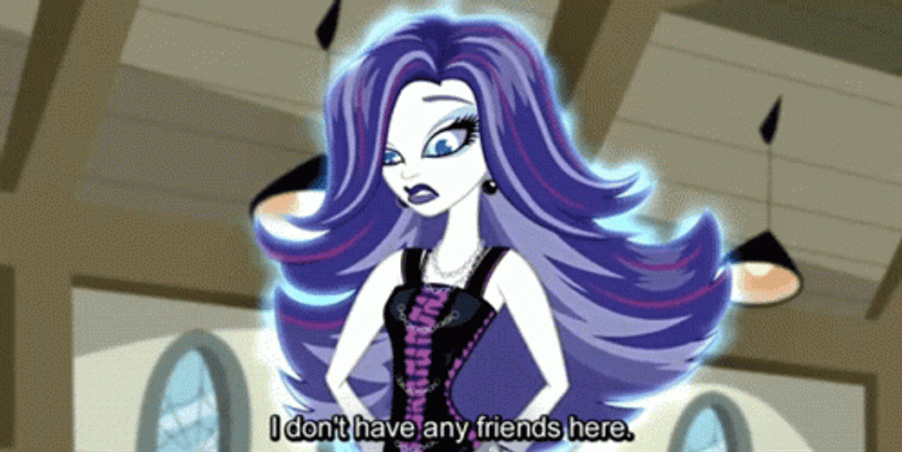 Forever Alone Spectra Vondergeist No Friends GIF