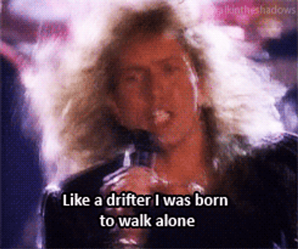 Forever Alone Whitesnake Drifter GIF