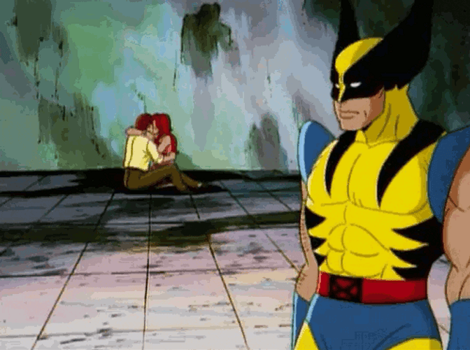 Forever Alone X-Men Wolverine GIF