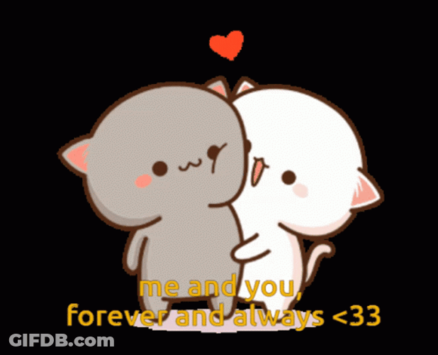 Forever And Always Peach And Goma GIF