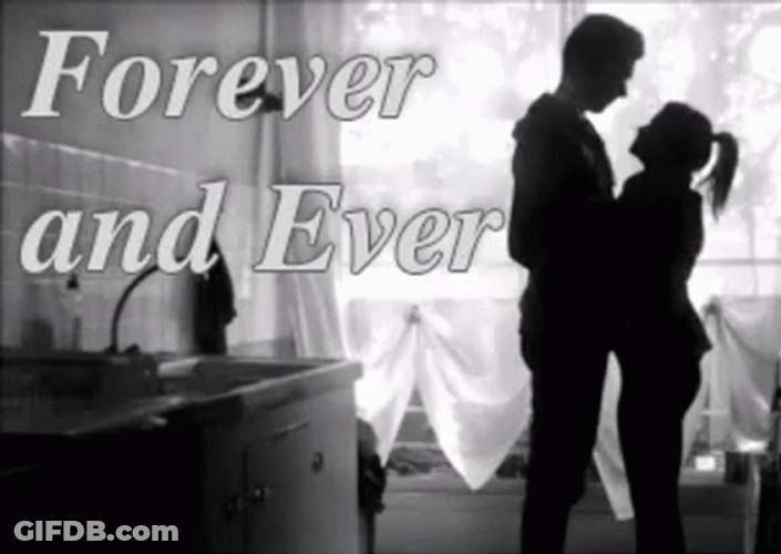 Forever And Ever Sweet Couple GIF