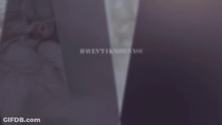 Forever Title Trailer Monochromatic Design GIF