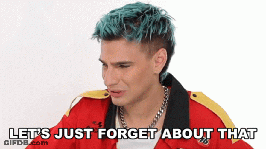 Forget About It Brad Mondo GIF
