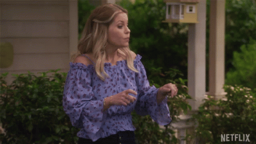 Forget About It Candace Cameron Bure GIF