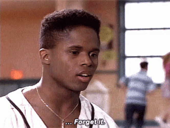 Forget About It Power Rangers Zack Taylor GIF