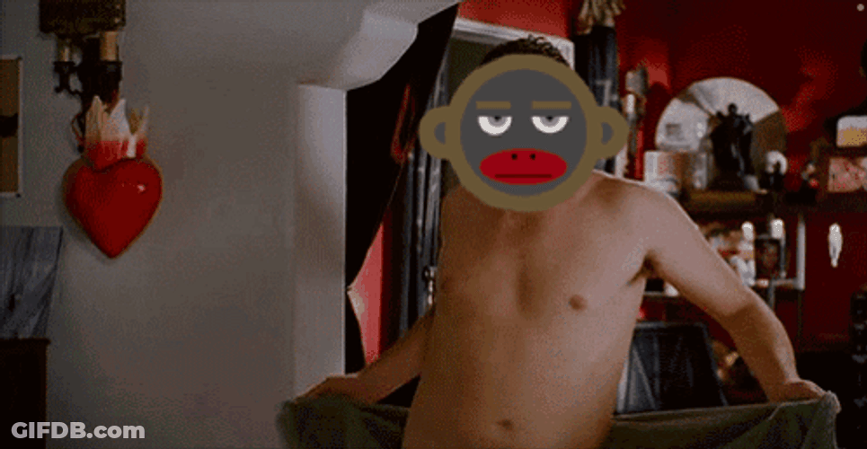 Forgetting Sarah Marshall On Chain Monkey Wiggle GIF