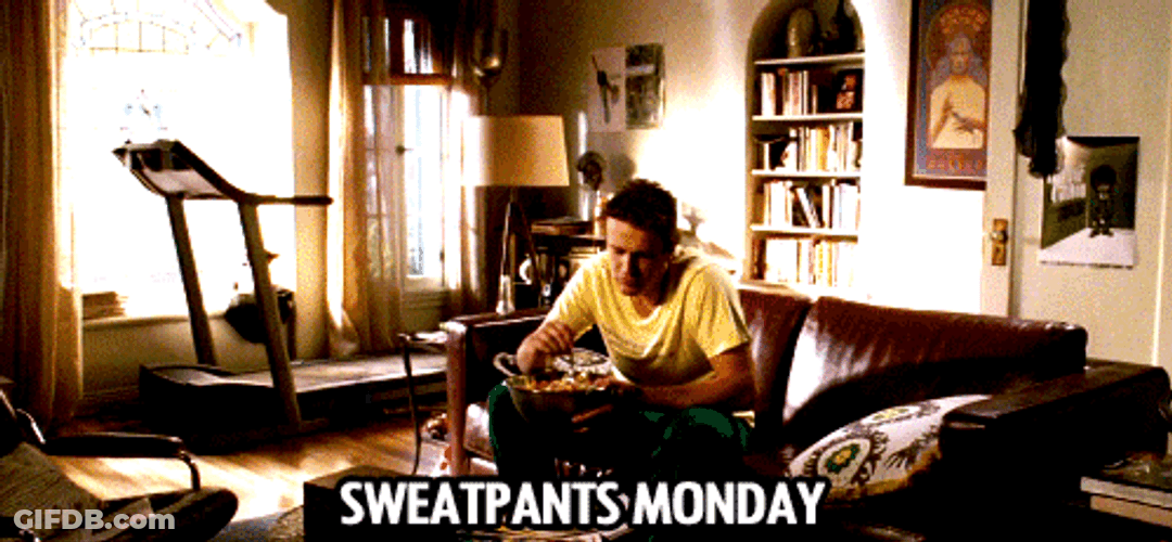 Forgetting Sarah Marshall Sweatpants Sunday GIF