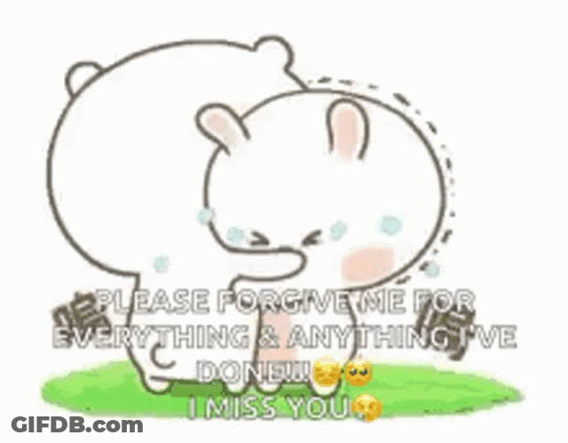 Forgive Me Hugging Stickers GIF