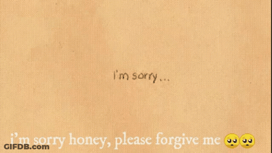 Forgive Me Kiss On Cheeks GIF