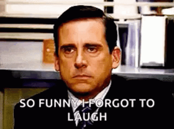 Forgot To Fake Laugh GIF