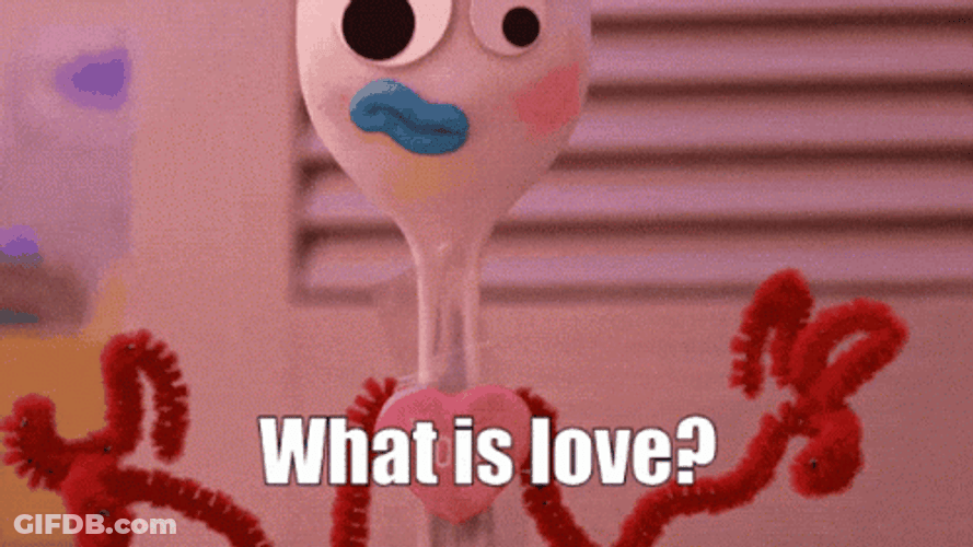 Forky Ask What Is Love GIF