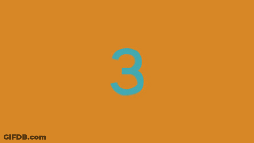 Forming Number Up To Three GIF