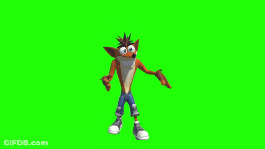 Fornite Creative Crash Bandicoot Player Fortnite Dance GIF