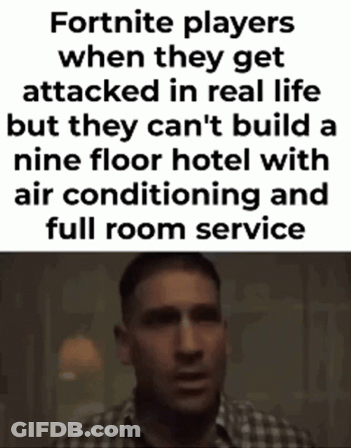 Fornite Player Crying Funny Me GIF