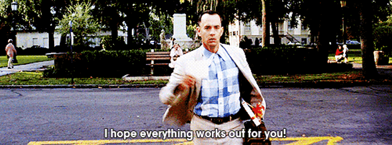 Forrest Gump Everything Works Out GIF