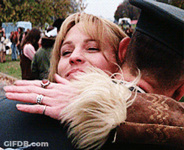 Forrest Gump Hugging Jenny GIF
