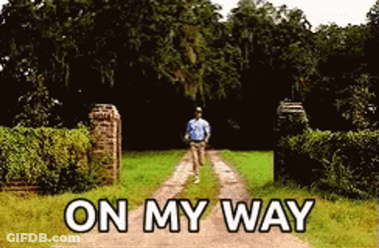 Forrest Gump Im Coming On My Way GIF