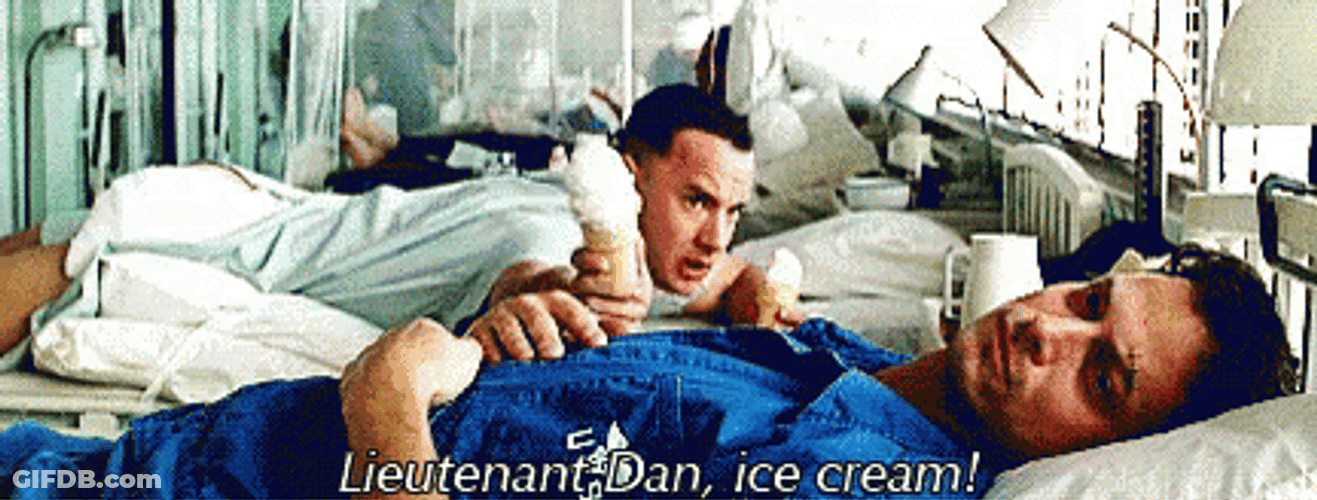 Forrest Gump Offering Ice Cream GIF
