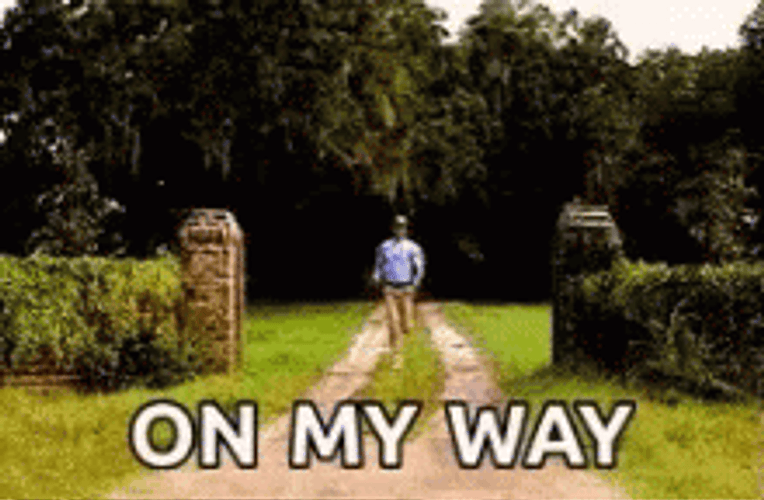 Forrest Gump On My Way I'm Coming GIF