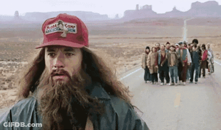 Forrest Gump Tom Hanks GIF