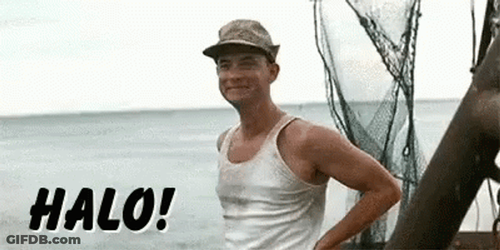 Forrest Gump Wave Halo GIF