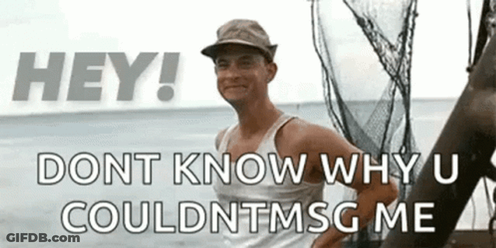 Forrest Gump Wave IDK GIF