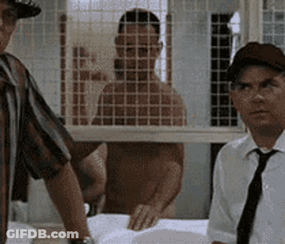 Forrest Gump Wave Jail Towel GIF