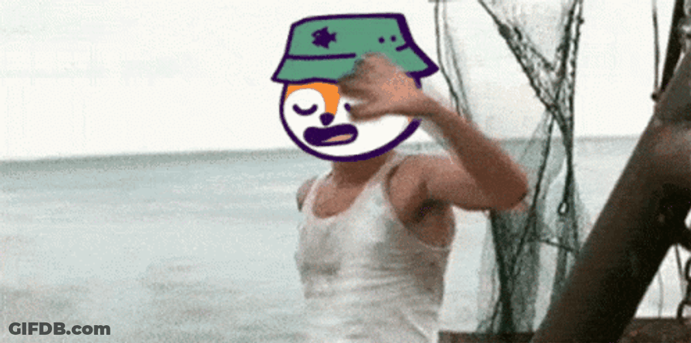 Forrest Gump Wave Sleeping Fox GIF