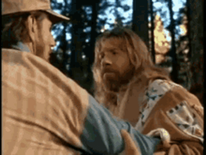 Forrest Warrior Chuck Norris Thumbs Up Punch GIF